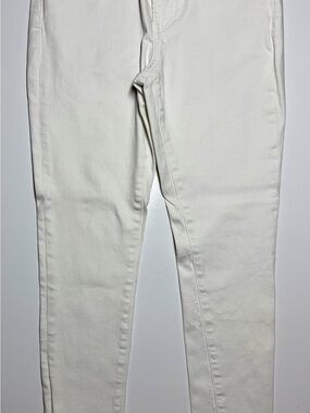 Express White High Rise Skinny Jeans Women’s 8R Supersoft Stretch Denim
